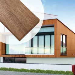 Online Elephant Open gevelbekleding hardhout Thermo Fraké verticaal 1,8 x 8,8 cm