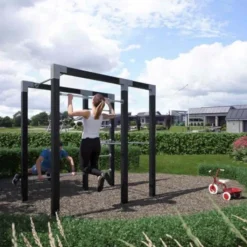 Best Plus Danmark Outdoor fitnesstoestel geïmpregneerd hout - model 2