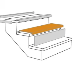 Outlet CanDo Overzettrede met neus - Laminaat - Burgos Eiken Truffel