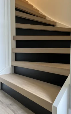 Sale Stepwood Overzettrede met neus (2 stuks) - Eikenhout 3 mm toplaag Natuur