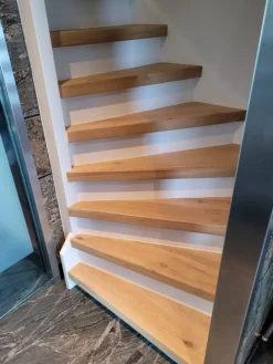 New Stepwood Overzettrede met neus (2 stuks) - Eikenhout 3 mm toplaag Rustiek