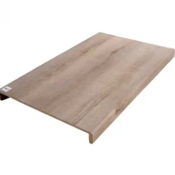 Outlet Stepwood Overzettrede met neus (2 stuks) - PVC toplaag - Eik vergrijsd