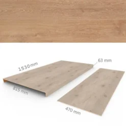 New COREtec Overzettreden met neus (2 stuks) - PVC WPC - Lumber