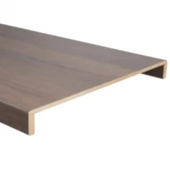 Bo Lundgren Overzettreden met neus (2 stuks) - Laminaat - Gavle Warm Noten - 121 x 61 cm