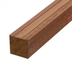 Discount Elephant Paal Bankirai gepunt geschaafd v-groef 9 x 9 cm