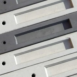 Discount Elephant Paal beton diamantkop - hoekpaal 8,5 x 8,5 cm grijs