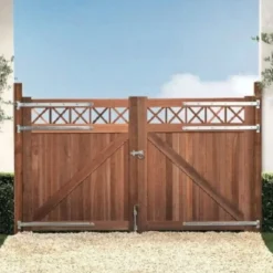 New Elephant Paal hardhout bankirai 11 x 11 cm diamantkop geschaafd