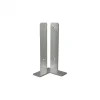 Outlet Plus Danmark Paalhouder hoek gegalvaniseerd tbv tuinpaal van 9 x 9 cm - 30 cm