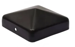 Sale HomingXL Paalkap zwart gepoedercoat (binnenmaat 7,1 x 7,1 cm)