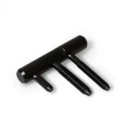 Sale HomingXL Paumelle voor houten kozijn 75 x 14 mm voor opdekdeuren - zwart gepoedercoat