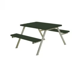 Best Plus Danmark Picknicktafel vuren gegrond groen - Alpha - 118 cm