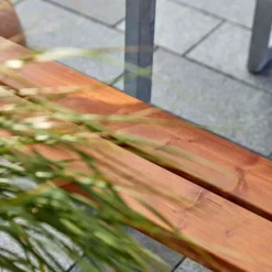 Clearance Plus Danmark Picknicktafel vuren gegrond teak - Wega - 177 cm