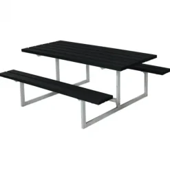 Best Plus Danmark Picknicktafel vuren geimpregneerd - Basic - zwart