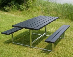 Best Plus Danmark Picknicktafel vuren geimpregneerd - Basic - zwart