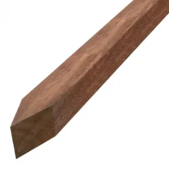 Online Smaragd Piketpaal hardhout Azobe 4,0 x 4,0 cm gepunt gezaagd