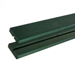 Discount Plus Danmark Planken tafel Plankesaet - Hout & Staal groen - 77 x 186 x 72 cm