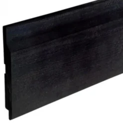 Elephant Rabatdeel Vuren verduurzaamd zwart channel siding 1,9 x 15,5 cm