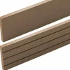 Hot C-Wood Randafwerking composiet bruin gevlamd 5,9 cm hoog (3 mtr)