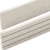 Outlet C-Wood Randafwerking composiet steengrijs gevlamd 5,9 cm hoog (3 mtr)