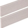 Clearance DuoWood Randafwerking recht Riviera white (2,2 meter)
