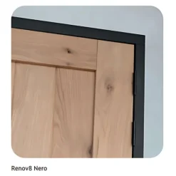 New Austria Renov8 Nero kozijn MB70 - bovenlicht of kamerhoog - tbv stompe deur