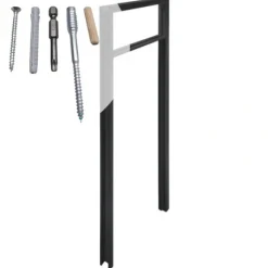 Best Austria Renov8 Nero kozijn MB100 - bovenlicht of kamerhoog - tbv stompe deur