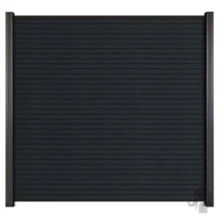 New C-Wood Rhombus zelfbouw - Lamel composiet - Rhombus Triple antraciet - 180 x 15 cm (6 stuks)