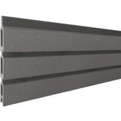 C-Wood Rhombus zelfbouw - Lamel composiet - Rhombus Triple rock grey - 180 x 15 cm (6 stuks)