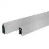 Best C-Wood Rhombus zelfbouwset - Onder- en bovenregel aluminium - blank 2 x 4 x 180 cm