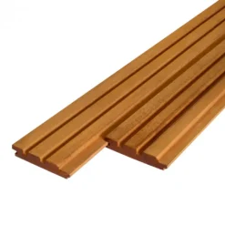 Hot Smaragd Rhombusprofiel Hardhout Kapur 2,5 x 14,5 cm