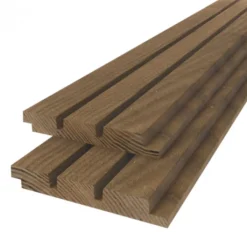 Clearance Smaragd Rhombusprofiel hardhout Thermo Essen triple 1,9 x 12,5 cm