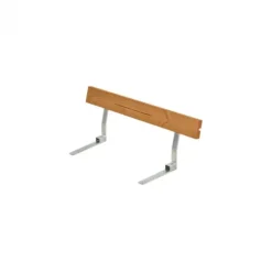 Online Plus Danmark Rugleuning vuren gegrond teak - 118 cm