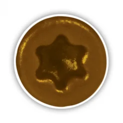 New Deckwise Schroeven 4 x 79 - RVS platte kop T15 - Ceder (100 stuks)