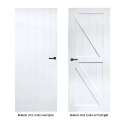 Discount Austria Schuifdeur - Cabana Blanco - Dos links - Hoogwaardig voorgelakt wit