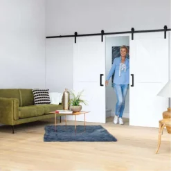 Discount Austria Schuifdeur - Cabana Blanco - Dos links - Hoogwaardig voorgelakt wit