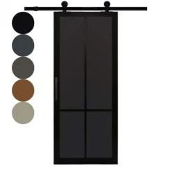 Outlet Austria Schuifdeur - Nero Legno - Elba - Hoogwaardig voorgelakt zwart