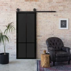 Outlet Austria Schuifdeur - Nero Legno - Elba - Hoogwaardig voorgelakt zwart