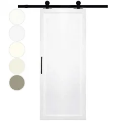 Discount Austria Schuifdeur - Nero Legno - Foggia - Voorbehandeld wit