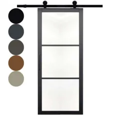 Clearance Austria Schuifdeur - Nero Legno - Genova - Hoogwaardig voorgelakt zwart