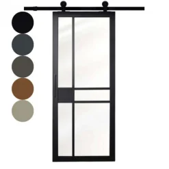 Discount Austria Schuifdeur - Nero Legno - Imola - Hoogwaardig voorgelakt zwart