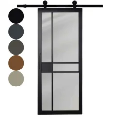 Austria Schuifdeur - Nero Legno - Imola Tinto - Voorbehandeld zwart