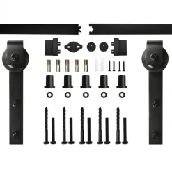 Best Austria Schuifdeursysteem Nero Industriale Recht - Zwart