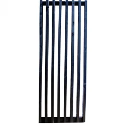 New TrendHout Schutting Douglas - Louvre verticaal zwart (84,4 x 220 cm) module A