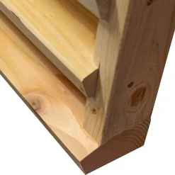 Discount TrendHout Schutting Douglas - Louvre horizontaal (163 x 220 cm) - module B