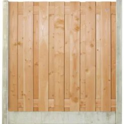 Elephant Schutting Douglas recht 14L rvs (180 x 180 cm) geschaafd schermdikte 4,8 cm