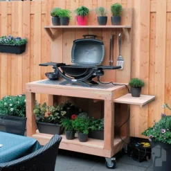 Elephant Schutting Douglas recht 14L rvs (180 x 180 cm) geschaafd schermdikte 4,8 cm