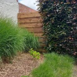 Best Elephant Schutting grenen XL recht 15L bruin geimpregneerd (200 x 200 cm) schermdikte 4,7 cm