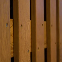 Best Elephant Schutting hardhout cedrinho recht 28L - Stripes (180 x 180 cm) schermdikte 4,5 cm