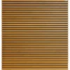 Sale Smaragd Schutting hardhout geschaafd Stripes zwart (180 x 180 cm) schermdikte 4,5 cm