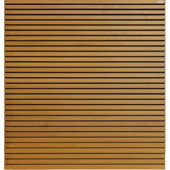Sale Smaragd Schutting hardhout geschaafd Stripes zwart (180 x 180 cm) schermdikte 4,5 cm